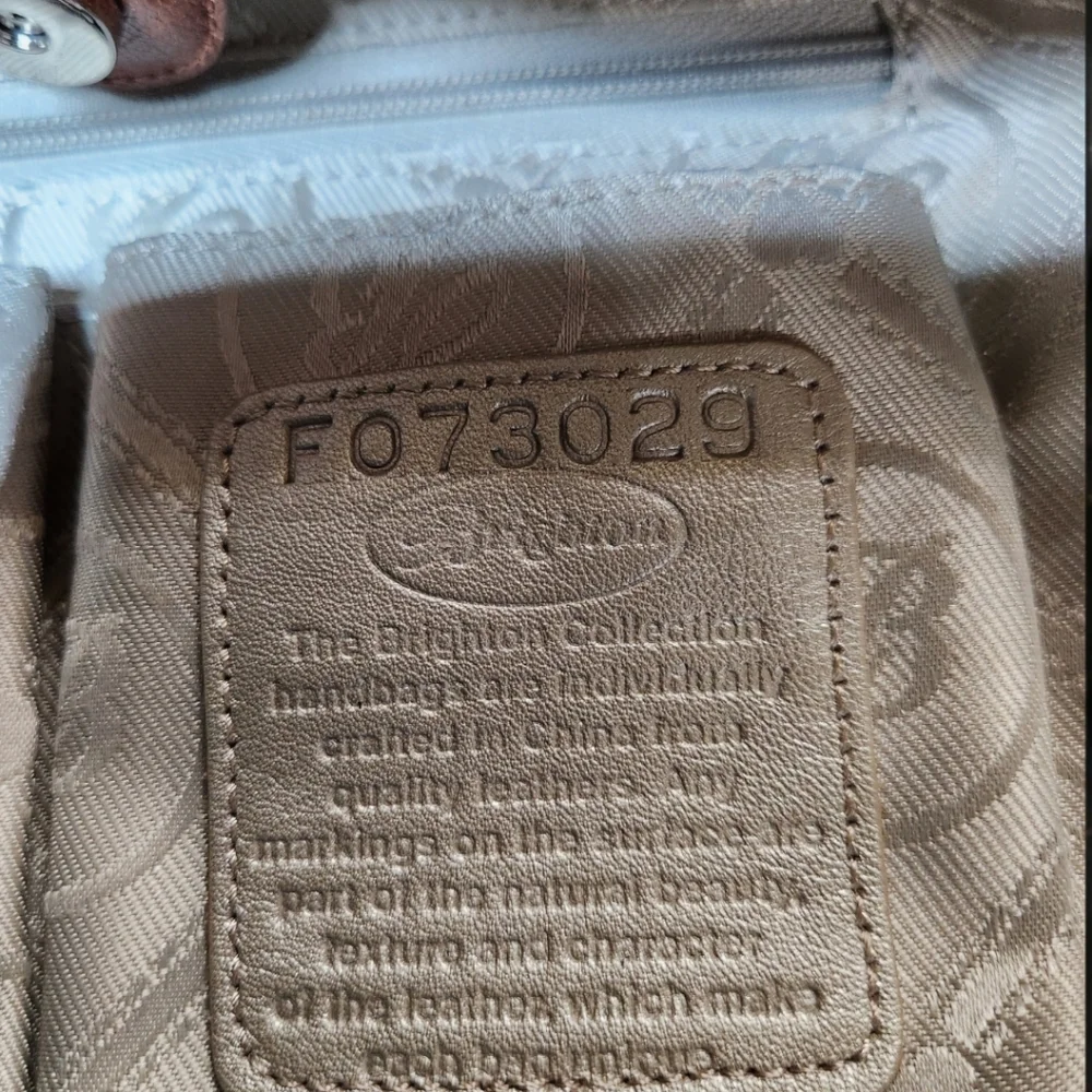 **Brighton Emerson Praline Purse New Without Tags